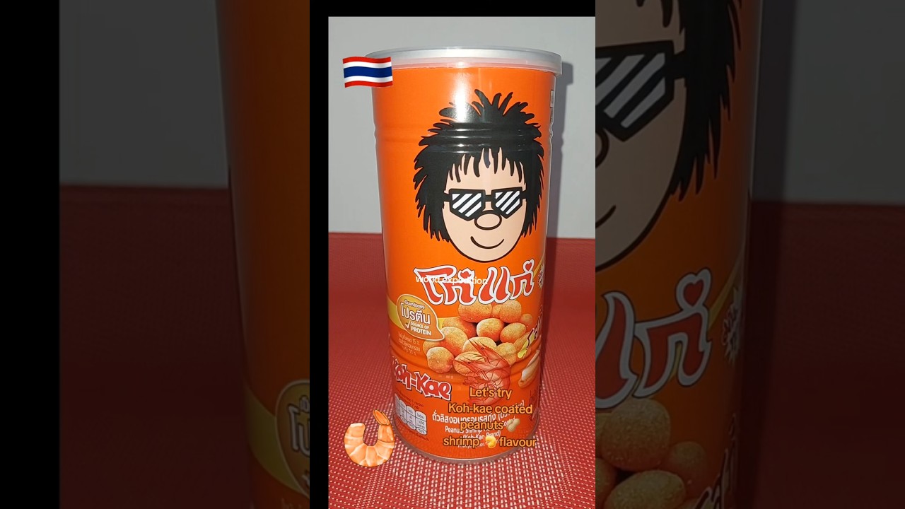 Koh kae Thailand No1 peanuts brand shrimp flavour coated 