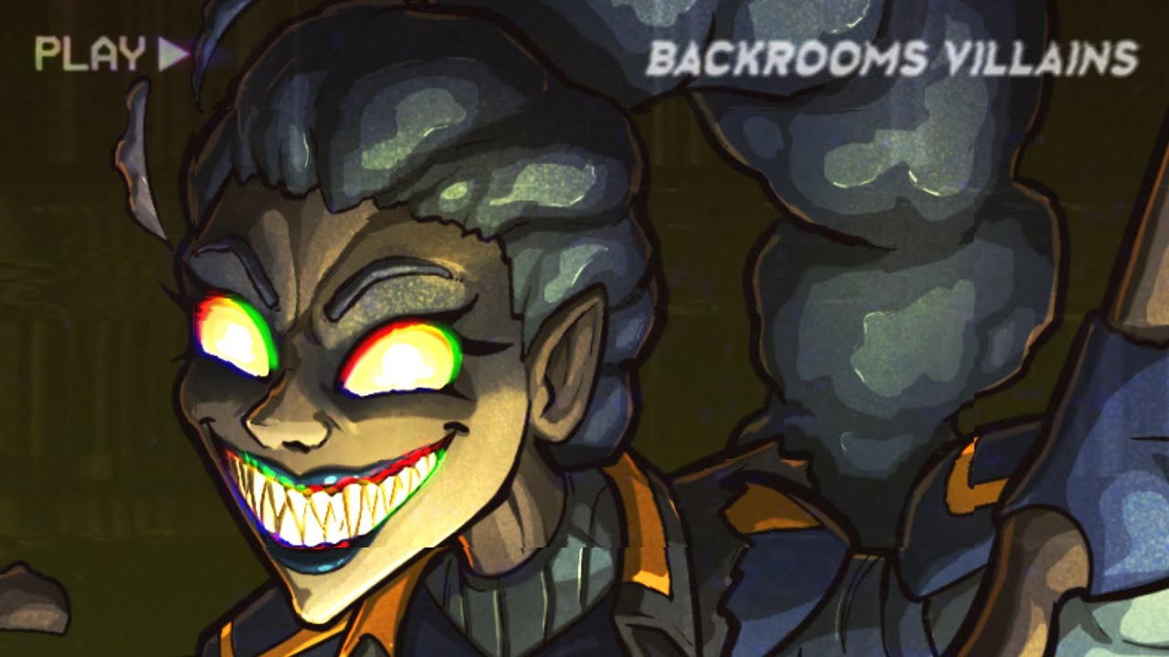 BACKROOMS ENTITIES as SUPER-VILLAINS?! (Story & Speedpaint)