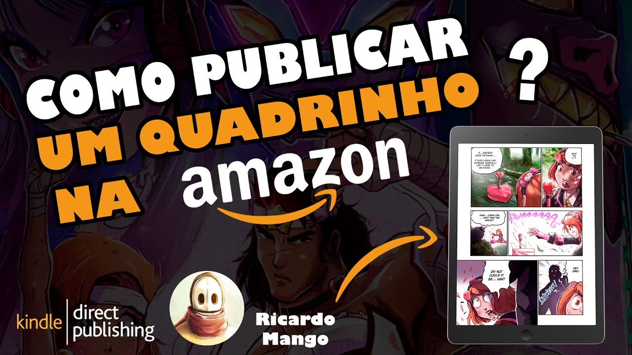 Como publicar um quadrinho na Amazon com o KDP?