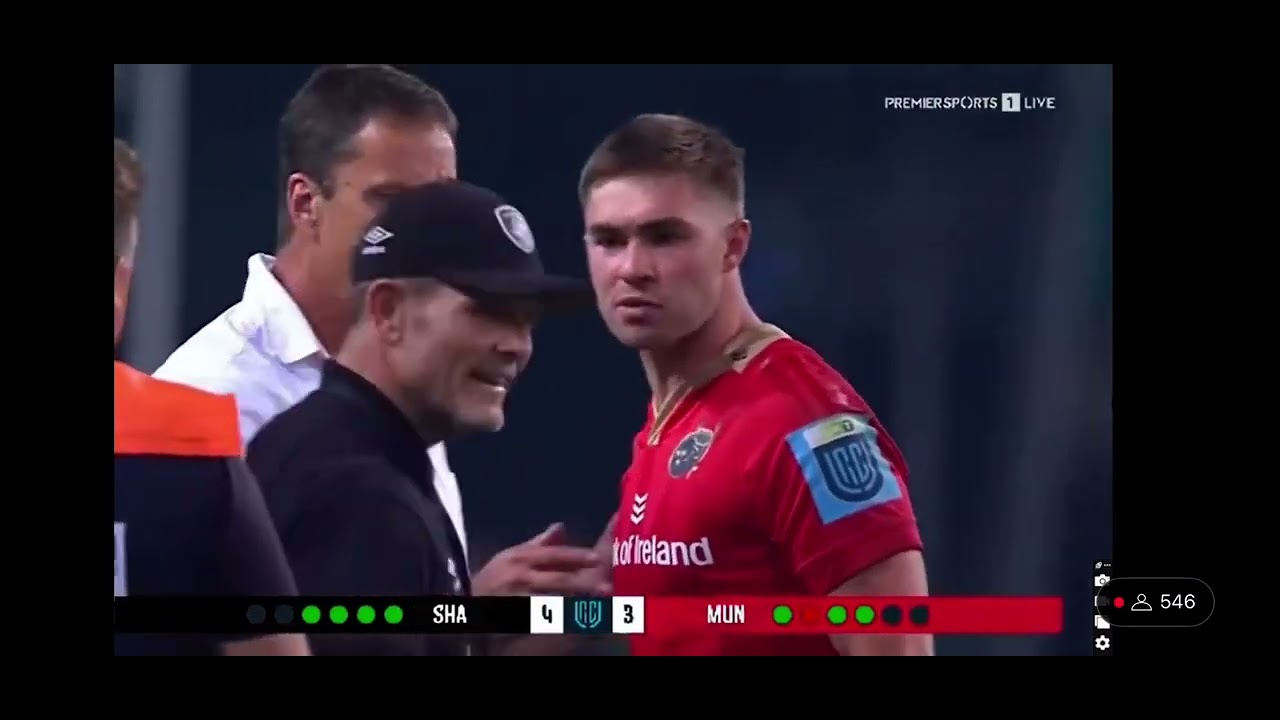 Jack Crowley angry because Jayden cramps 