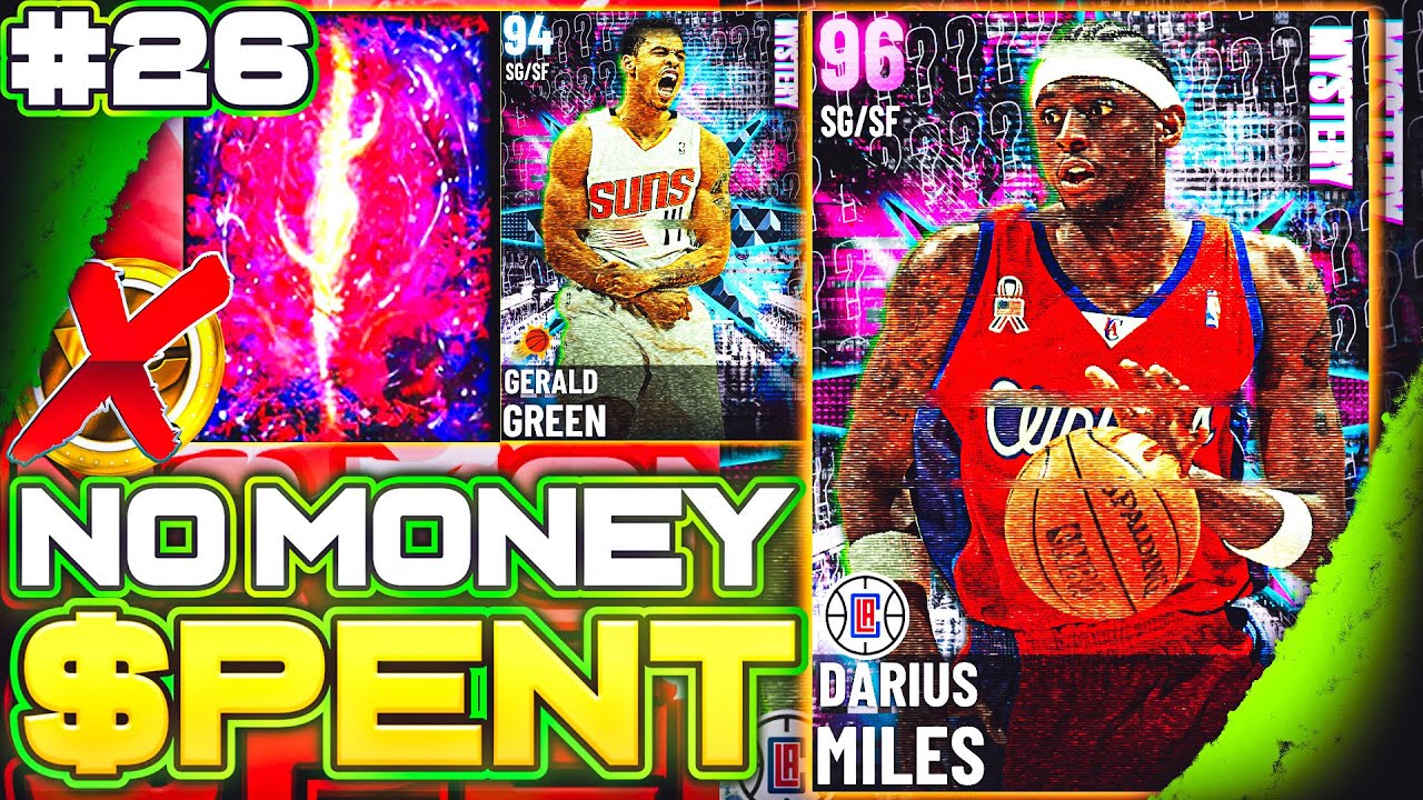 NO MONEY SPENT SERIES #26 - OUR FIRST DARK MATTER CARD! INSANE BUDGET GEMS! NBA 2k21 MyTEAM