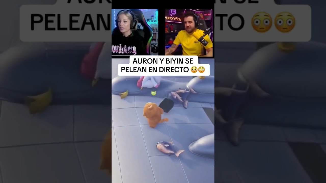 Auron y Biyin se pelean en directo 