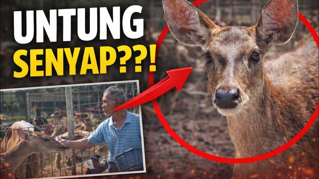 Jarang orang bela rusa tapi yang bela, senyap-senyap UNTUNG
