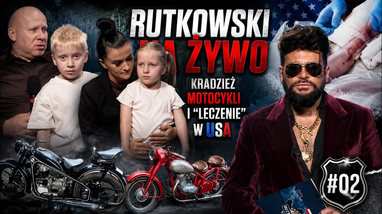 Rutkowski na Żywo - s. l, odc. 2 ⭐️Kradzież motocykli wojennych w Polańcu i 