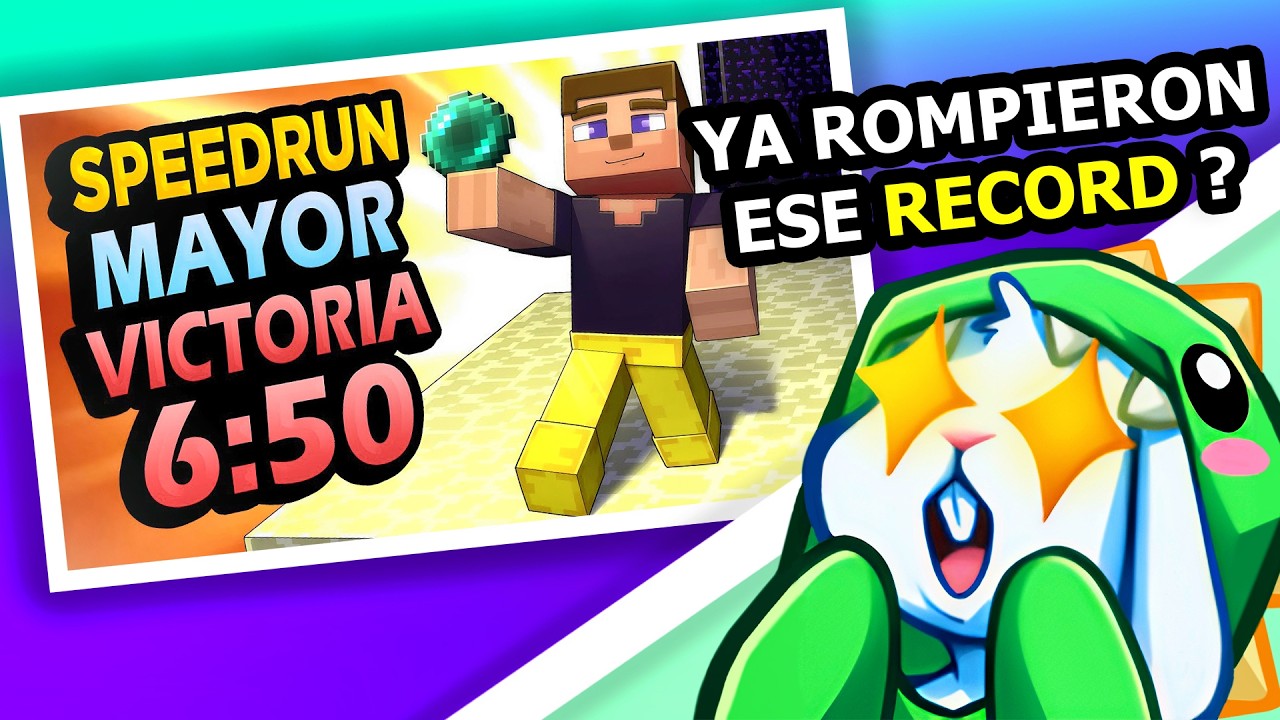CONTER reacciona a LO LOGRARON! MAYOR VICTORIA de Speedrun de Minecraft