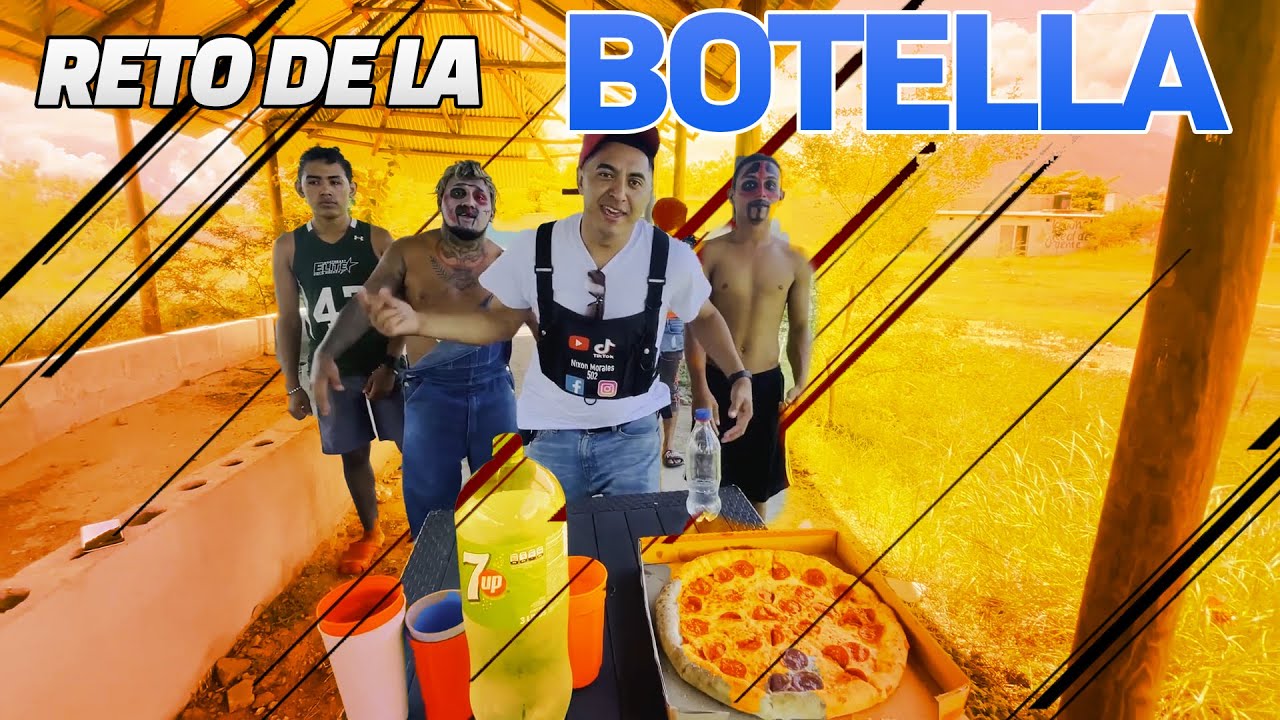 El reto de la botella😁.
