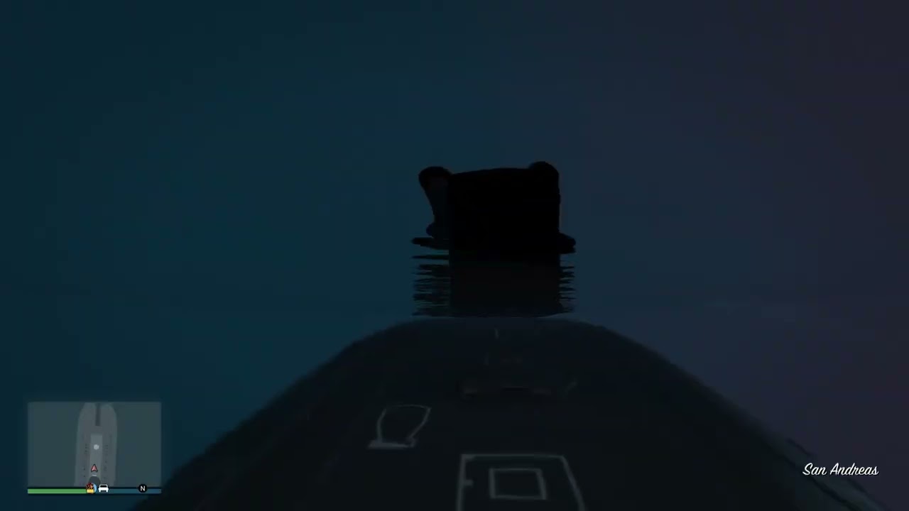 Scary sub riding in gta online