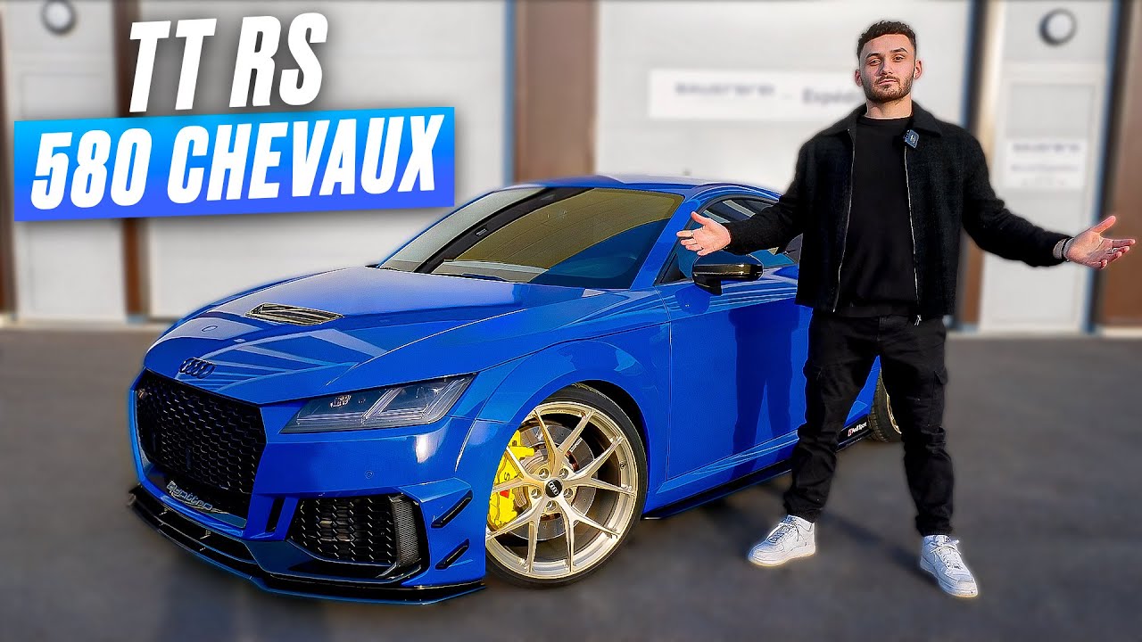 UNE AUDI TTRS STAGE 2 DE 580 CHEVAUX !😱😍 {15 000€ de prepa}