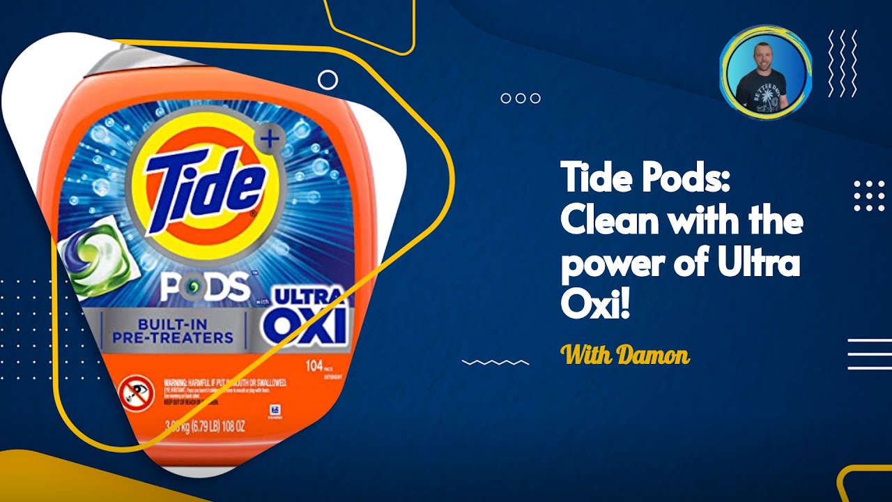 My honest review of Tide pods ultra oxi from a parent