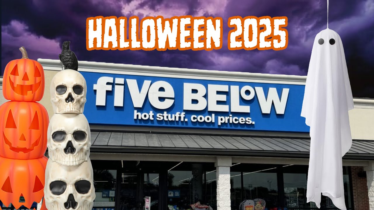 Прохождение Five Below Halloween 2025 | Жуткие, милые и бюджетные находки на Хэллоуин!