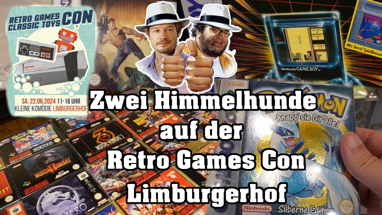 3 Stunden Autofahrt für Videospiele // Retro Games Con Limburgerhof 22.06.2024 feat. @MetalFlowX