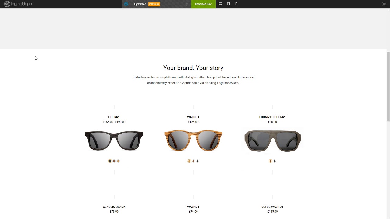 Eyewear - Buy Sell Glasses Online Theme        Jem Les