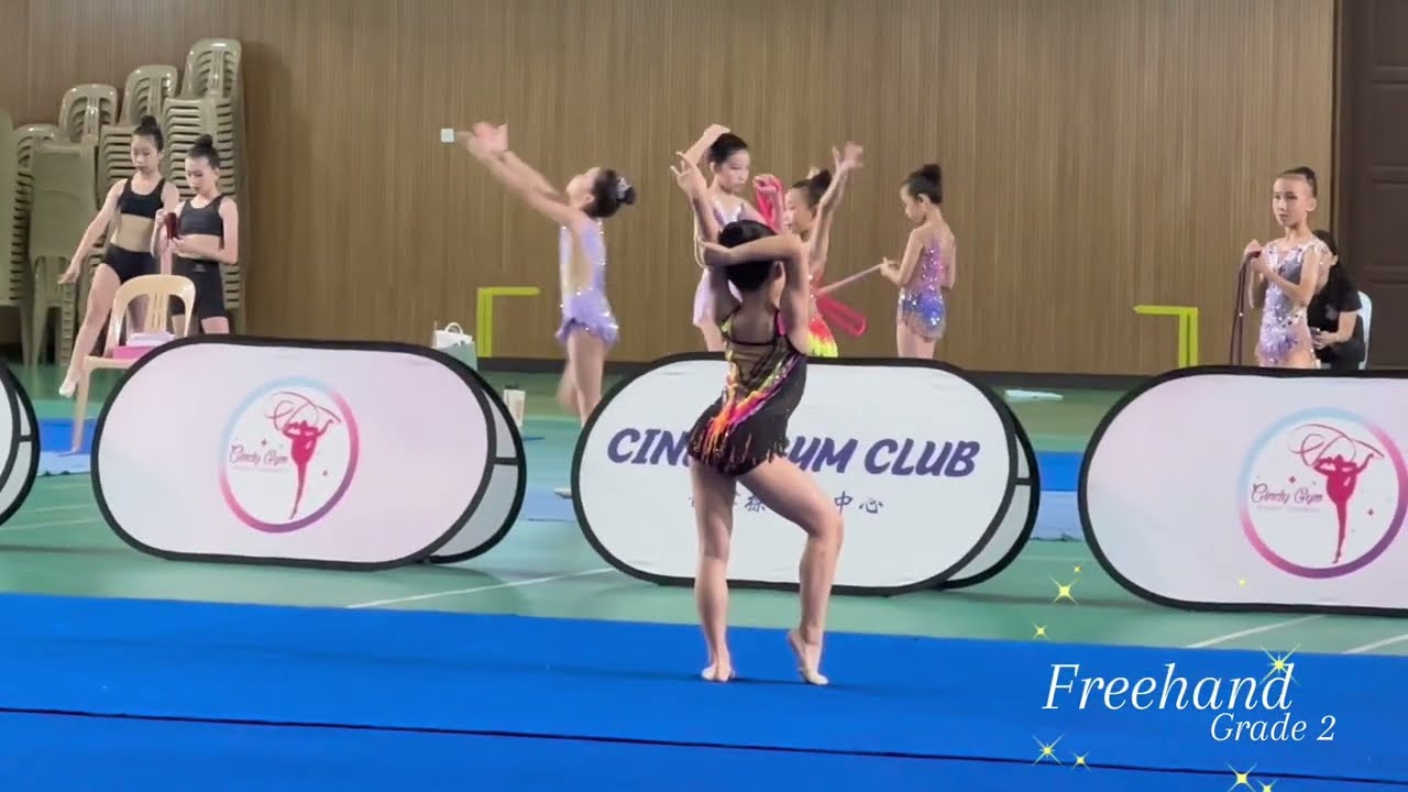 Rhythmic Gymnastic Grading 2025 | freehand | grade 2 | Hannah tan