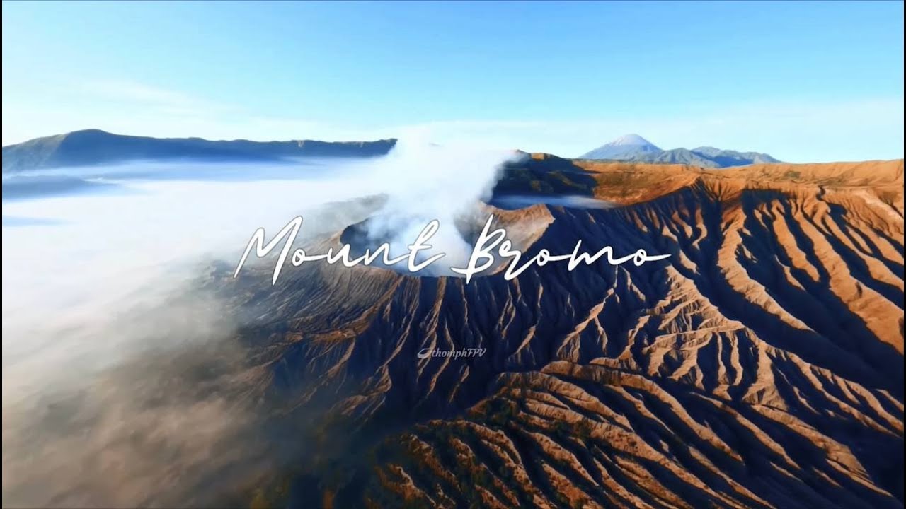 The Golden Sunrise of Mount Bromo | Cinematic FPV Drone View