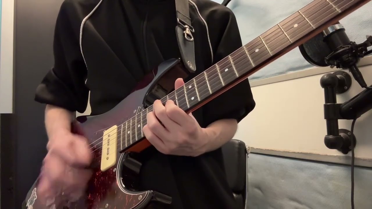 ギター練習21ヶ月目 番外編 トゲナシトゲアリ6曲連続 リード一発録り（バッキング別録）