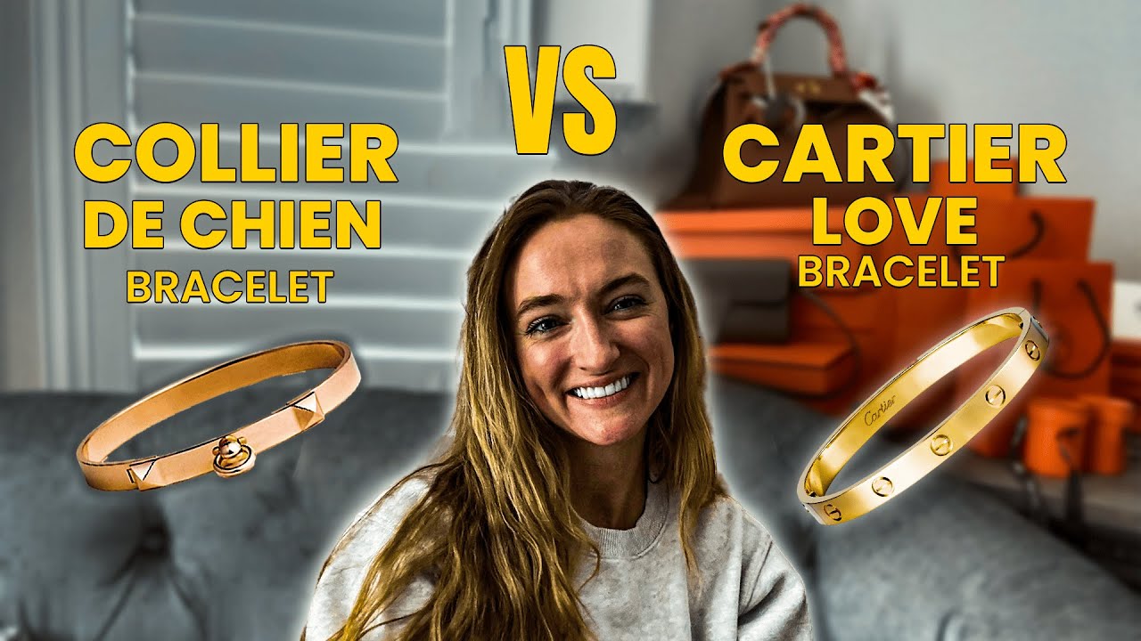 Hermes Collier De Chien (CDC) bracelet 1 year Review vs Cartier Love Bracelet