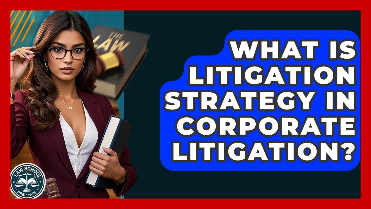 What Is Litigation Strategy In Corporate Litigation? - Law School Prep Hub