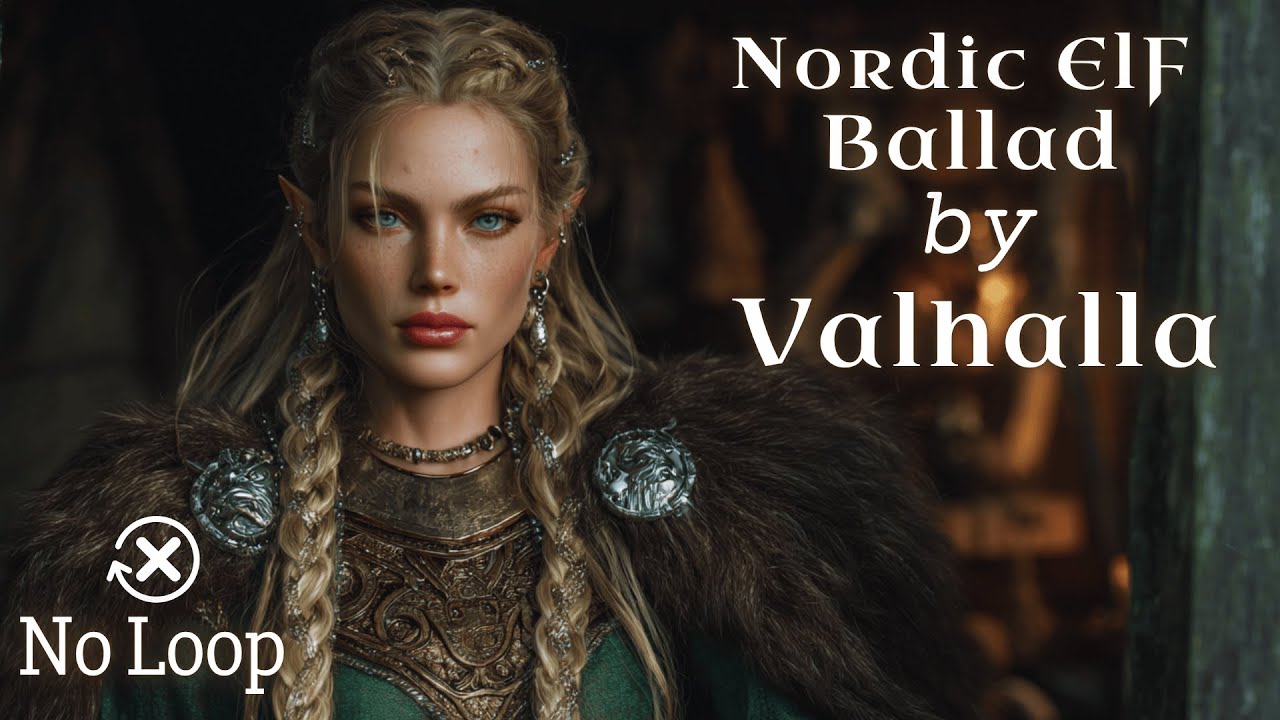 The Last Elven Ballad of the Valhalla ❄️ | Nordic Fantasy Music