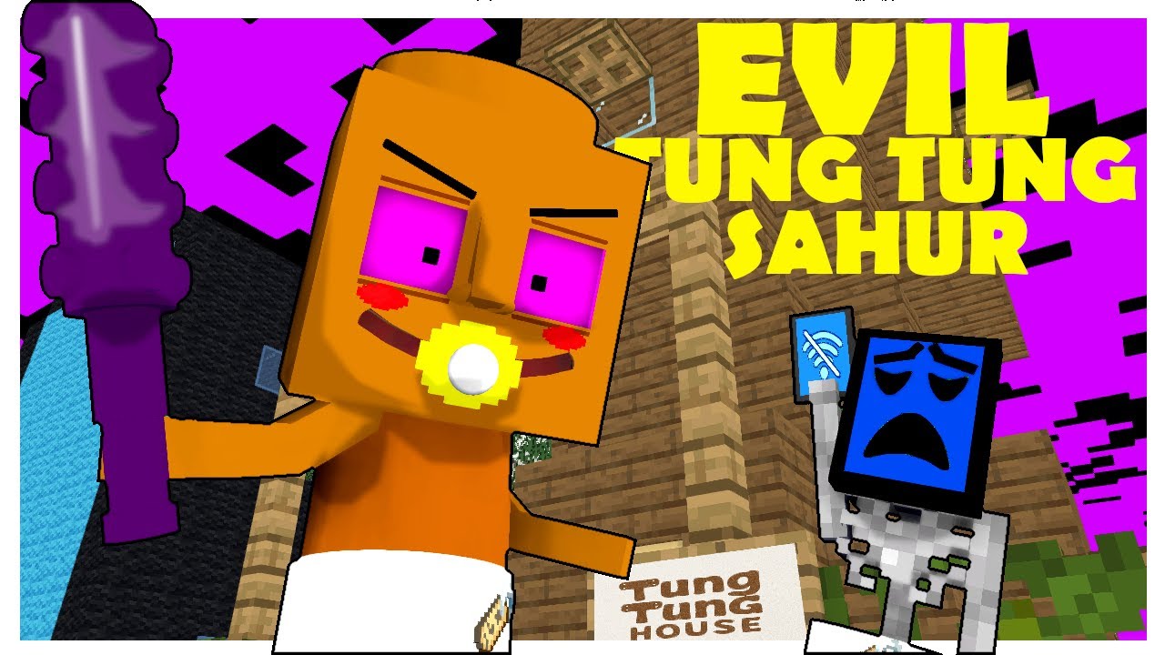 EVIL TUNG TUNG SAHUR ANOMALI - MINECRAFT ANIMATION