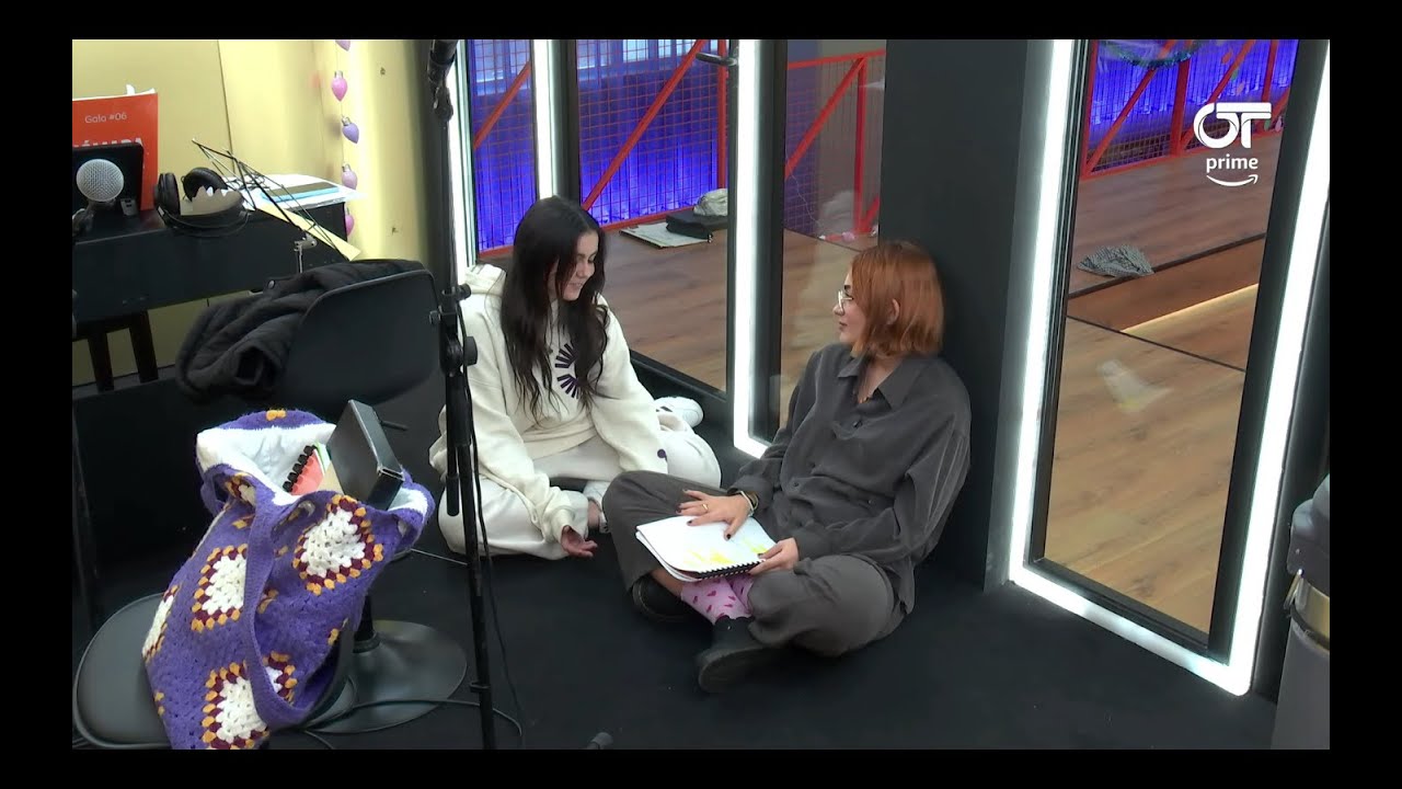 OT2023 chiara ayuda a violeta con su canción 03/01/2024