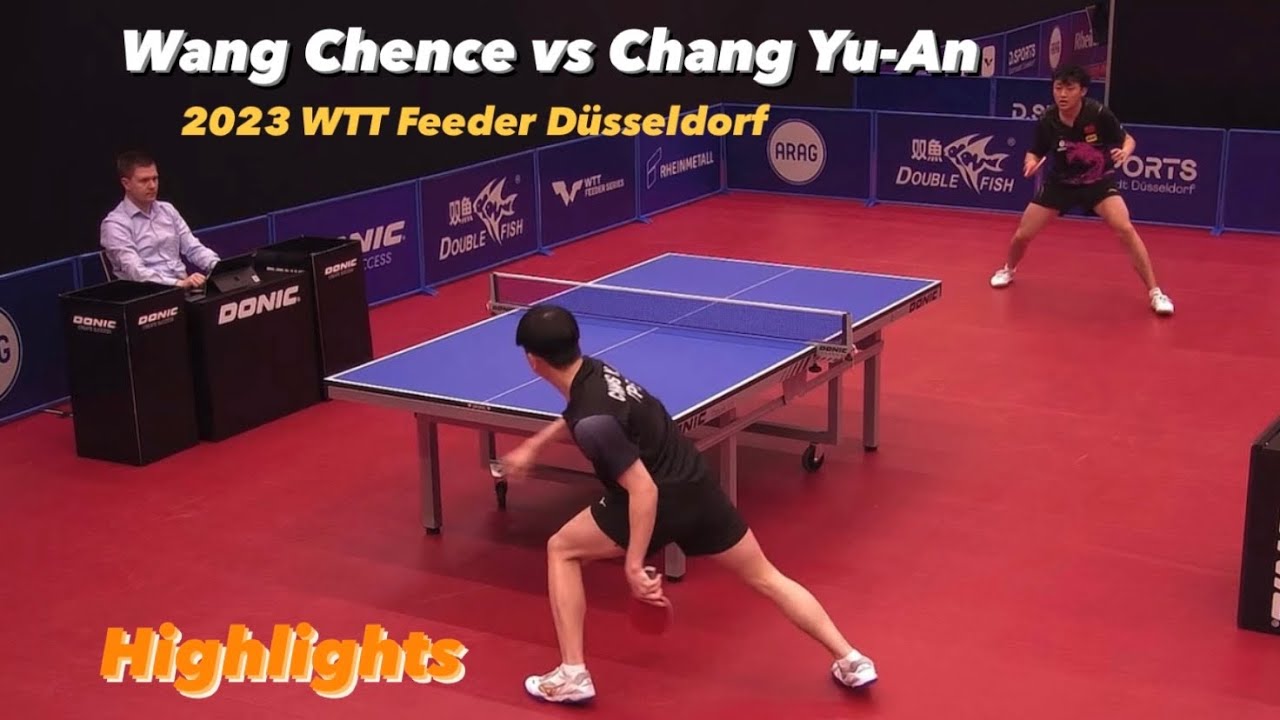 Chopper vs Attacker: Wang Chen Ce 王晨策 vs Chang Yu-An | 2023 WTT Feeder Düsseldorf (Pre) Highlights