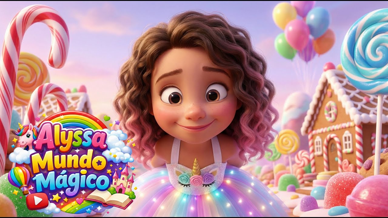 Alyssa na terra dos doces