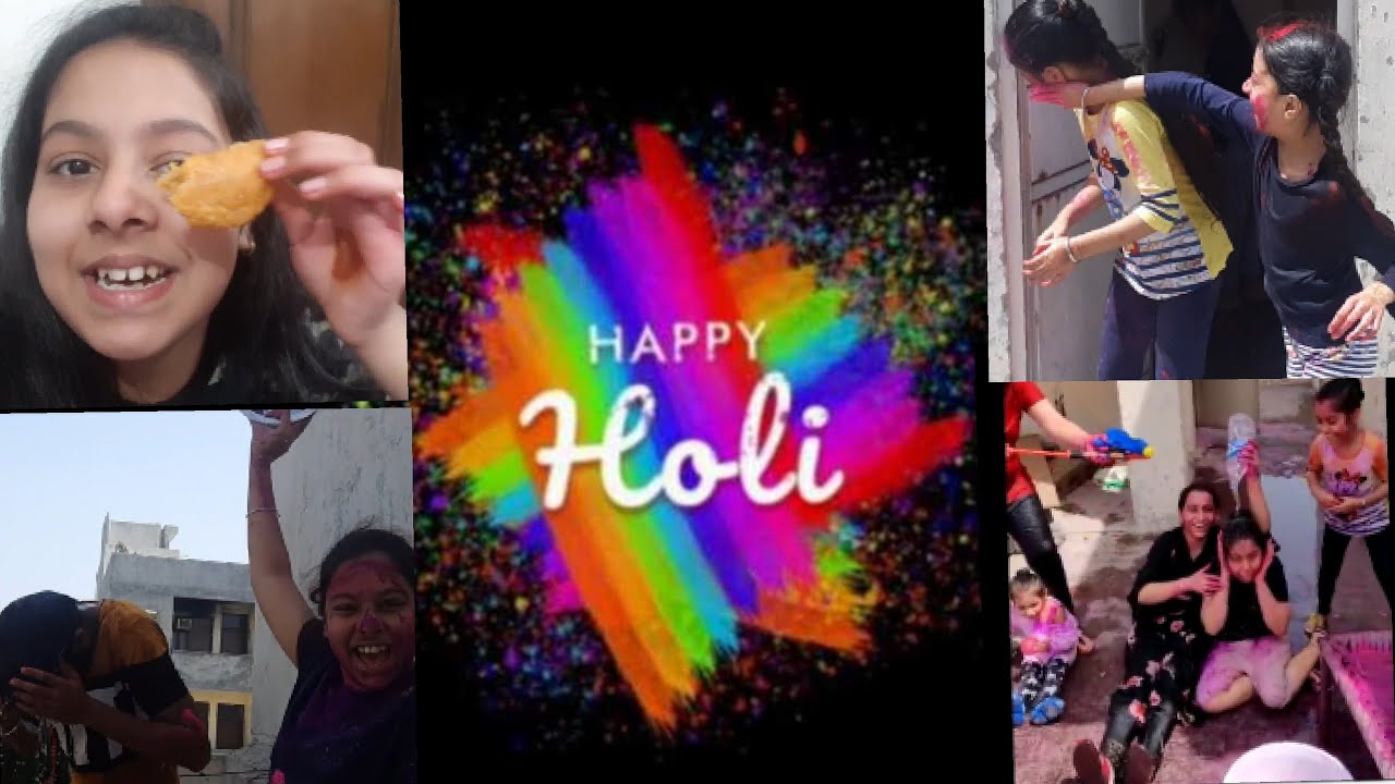 HOLI HAI !!🌈🌈🌈 Holi Vlog |full on masti with family |Mehar Vlogs