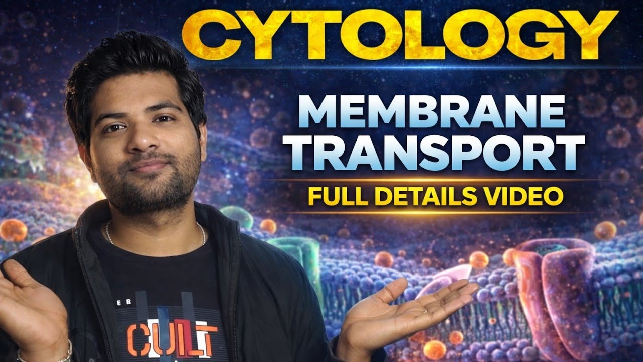 Membrane Transport Full Details | Diffusion, Osmosis & Active Transport Explained | Nursing & GNM