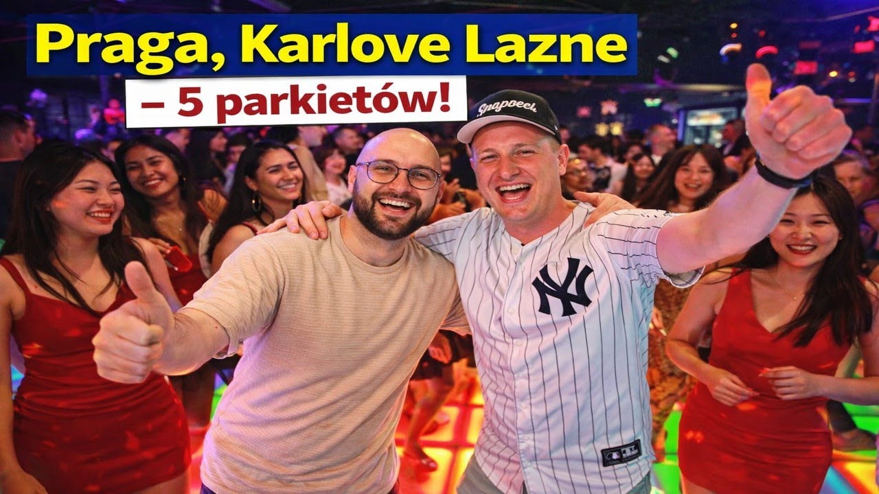 PRAGA NOCĄ: Od Mostu Karola po 5 pięter imprezy! (Karlovy Lazne)