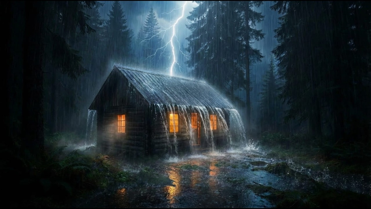 Optimize Sleep Quality with Relaxing Rainfall & Gentle Thunder for Better Sleep #rainsounds