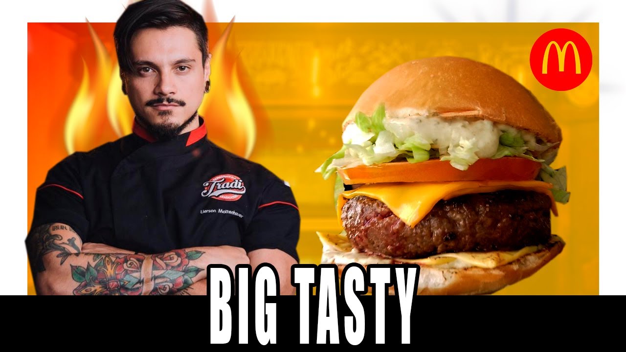 COMO FAZER A RECEITA DO BIG TASTY EM CASA - XEPA!