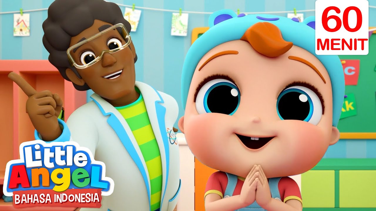 Hari Karir, Pekerjaan Ayah dan Ibu | Little Angel | Kartun Anak Anak | Moonbug Kids Indonesia