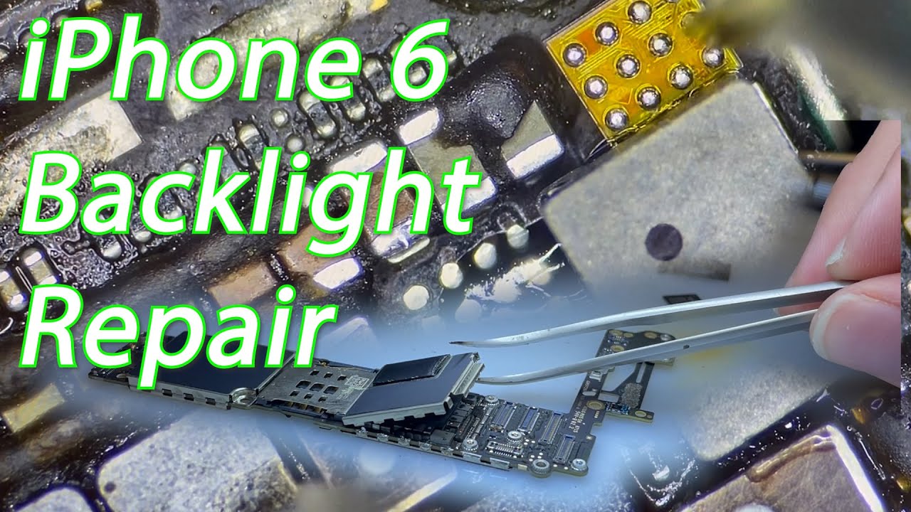 How I Repair an iPhone 6 with No Backlight