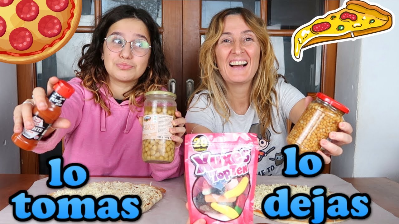 LO TOMAS O LO DEJAS ¡PIZZA! Take it or leave it pizza - Ponte las Pilas