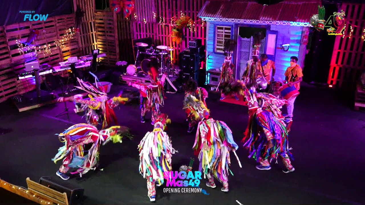 Sugar Mas 49 - Valon's Masquerades Performance @ Opening of Sugar Mas