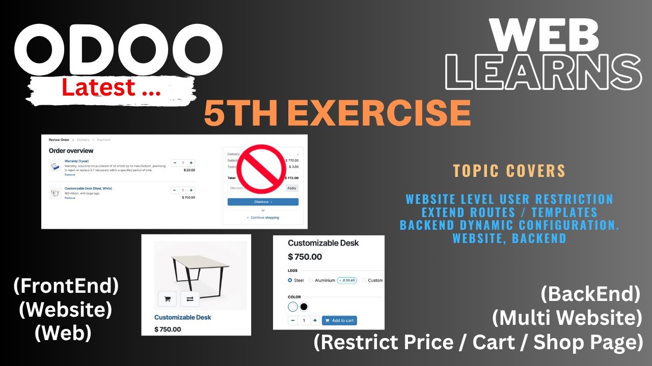 🔒 Restrict Product Price & Add 2 Cart for Non-Logged-in Users in Odoo Website | Odoo 5th Exercise
