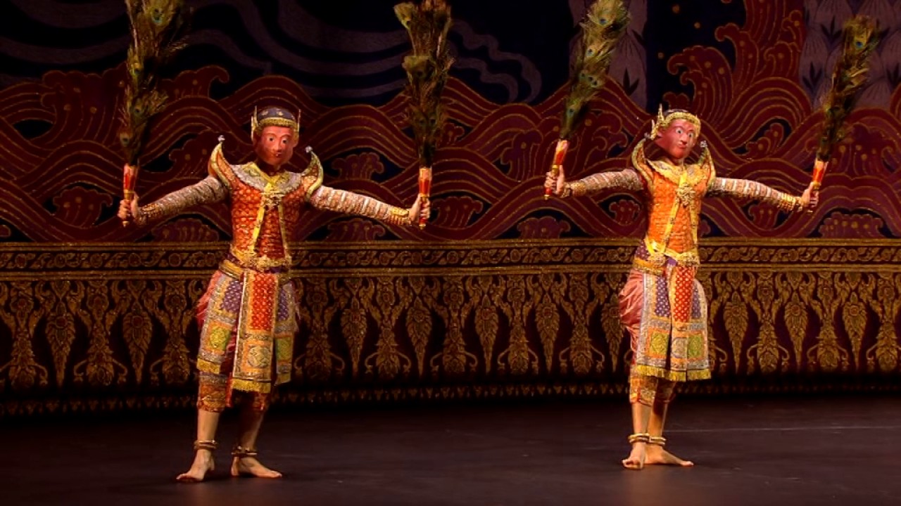 รำเบิกโรง ชุด ประเลง  -  โขนพระราชทาน พรหมาศ 2558