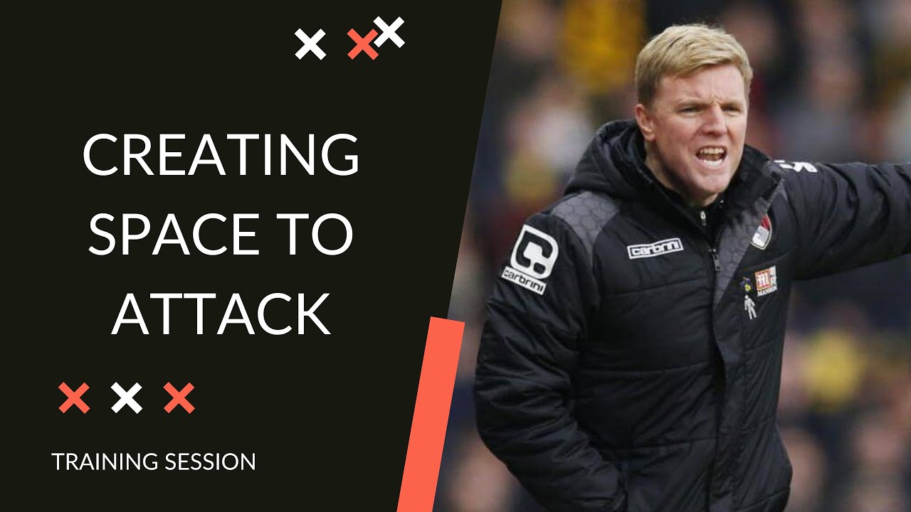 Soccer TRAINING - Creating Space to Attack and Shoot