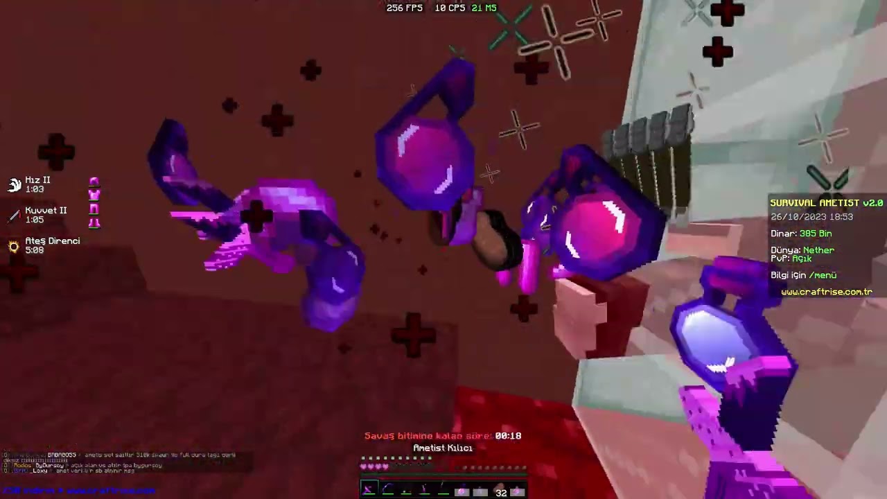 Craftrise Survival Ametist Karışık PvP #4