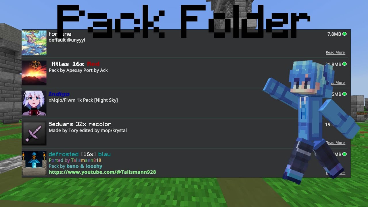 Look I'm back so pack folder