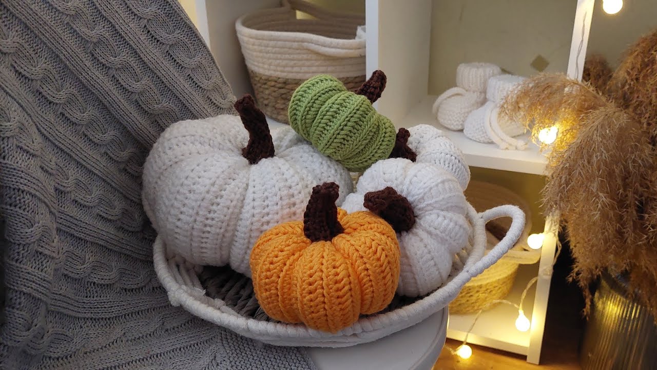 Мастер-класс Тыква 🎃 крючком