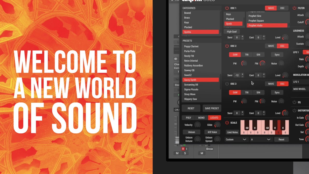 Introducing SOLO by TAQSIM World Lead Virtual Instrument VST AU Synthesizer