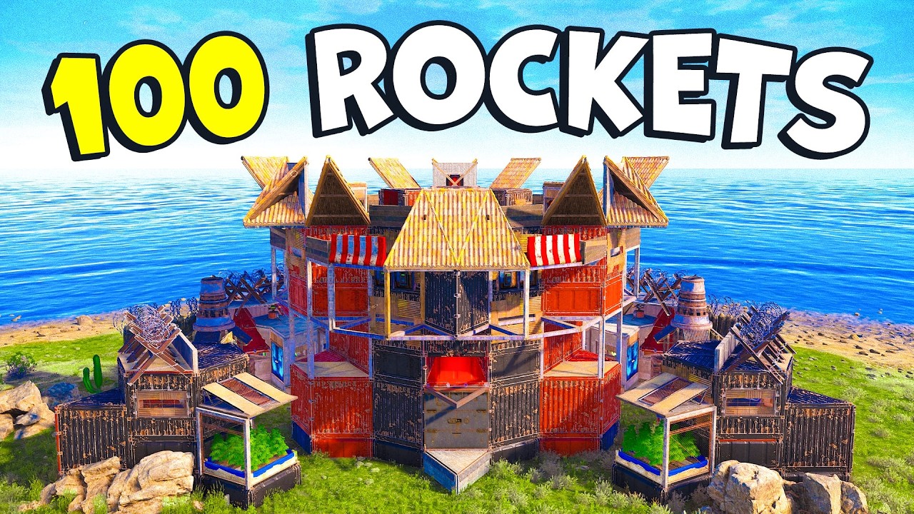 The MONSTER. STRONG ONLINE- OFFLINE TANK [ 100 ROCKETS ] - rust base design