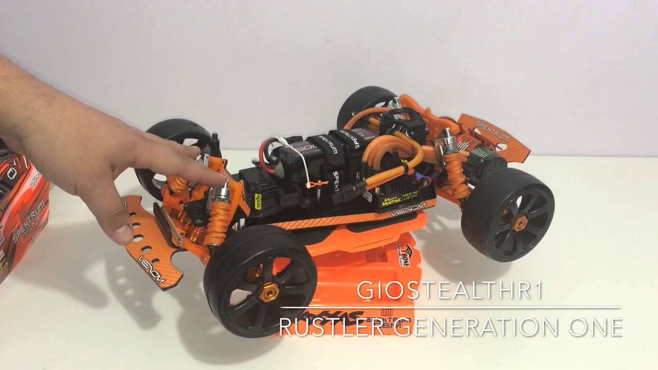 GIOSTEALTHR1 - Rustler 100 mph Part List Rundown !