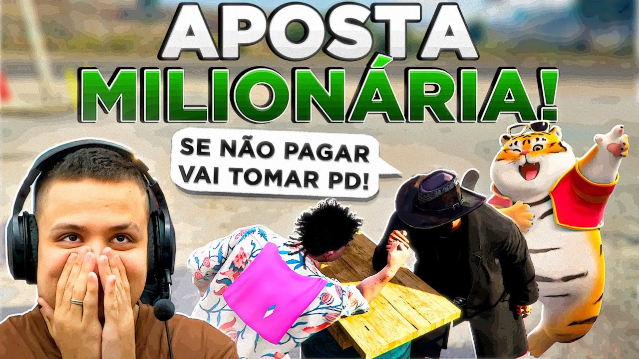PAULINHO FEZ APOSTA DE R$1.000.000,00 no GTA RP 😂 (Modder Clips)