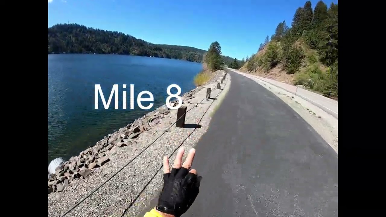 Bicycle Idaho Coeur D'Alene half ironman bike route