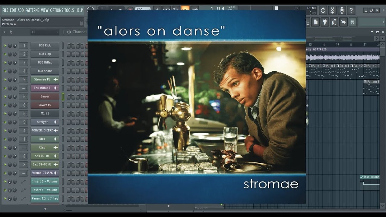 Stromae - Alors On Danse FL Studio