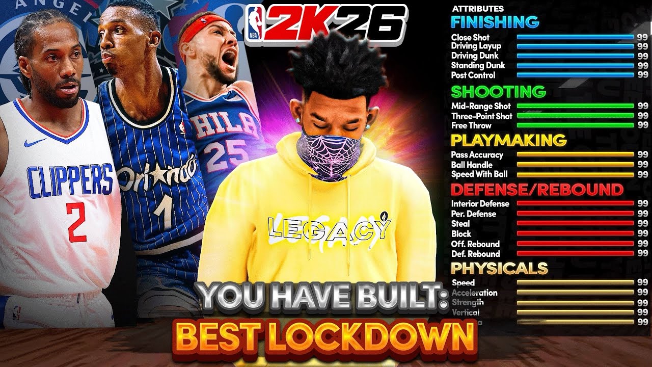 I Made The *BEST* Meta Lockdown Build in NBA 2K26 Season 4🔒