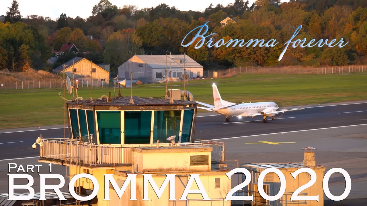 Bromma Airport 2020 Part 1 - Bromma forever