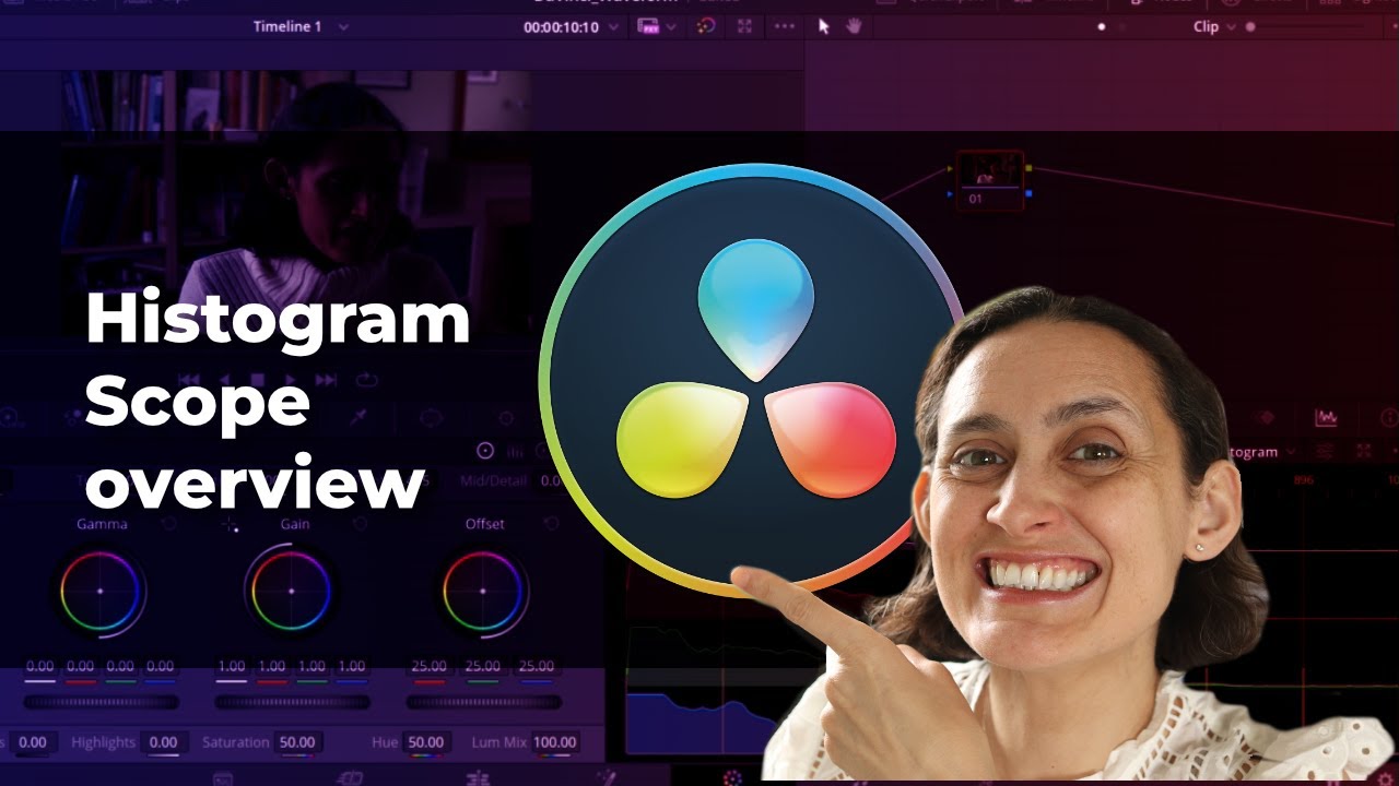 DaVinci Resolve | Colour Page | Histogram Scope